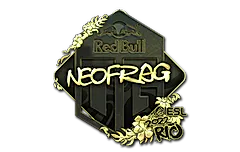 Sticker | NEOFRAG (Gold) | Rio 2022