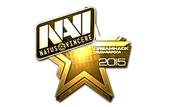 Sticker | Natus Vincere (Gold) | Cluj-Napoca 2015