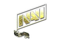 Sticker | Natus Vincere (Gold) | Paris 2023