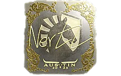 Sticker | NertZ (Gold) | Austin 2025