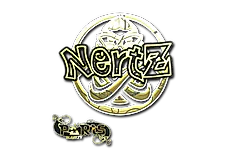 Sticker | NertZ (Gold) | Paris 2023