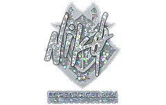 Sticker | NiKo (Glitter) | Copenhagen 2024
