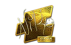 Sticker | NiKo (Gold) | Atlanta 2017