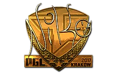 Sticker | NiKo (Gold) | Krakow 2017