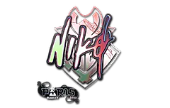 Sticker | NiKo (Holo) | Paris 2023