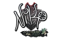 Sticker | NiKo | Antwerp 2022
