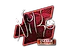 Sticker | NiKo | Atlanta 2017