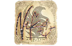 Sticker | NiKo | Austin 2025