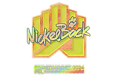 Sticker | NickelBack (Holo) | Copenhagen 2024
