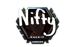 Sticker | Nifty (Foil) | London 2018