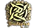 Sticker | Ninjas in Pyjamas (Gold) | Budapest 2025