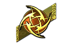 Sticker | Ninjas in Pyjamas (Gold) | Katowice 2015