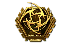 Sticker | Ninjas in Pyjamas (Gold) | London 2018