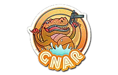 Sticker | Orange Gnar