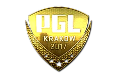 Sticker | PGL (Gold) | Krakow 2017