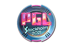 Sticker | PGL (Holo) | Stockholm 2021