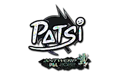Sticker | Patsi (Glitter) | Antwerp 2022