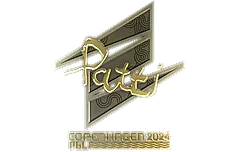 Sticker | Patti (Gold) | Copenhagen 2024