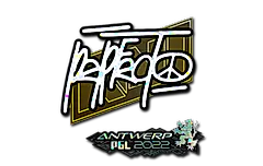 Sticker | Perfecto (Glitter) | Antwerp 2022