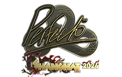 Sticker | Perfecto (Gold) | Shanghai 2024