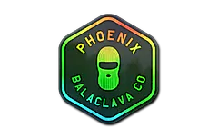 Sticker | Phoenix Balaclava Co. (Holo)