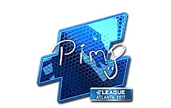 Sticker | Pimp (Foil) | Atlanta 2017