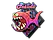 Sticker | Pink Jaggyfish