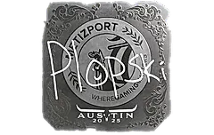 Sticker | Plopski (Foil) | Austin 2025
