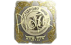 Sticker | Plopski (Gold) | Austin 2025