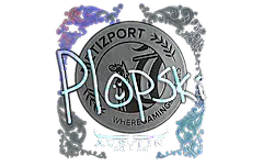 Sticker | Plopski (Holo) | Austin 2025