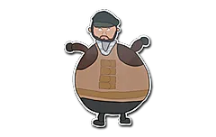 Sticker | Poorly Drawn Balkan