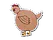 Sticker | Poorly Drawn Chicken