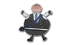 Sticker | Poorly Drawn Number K