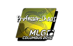 Sticker | Professor_Chaos (Foil) | MLG Columbus 2016
