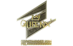 Sticker | Queenix (Gold) | Copenhagen 2024