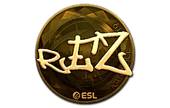 Sticker | REZ (Gold) | Katowice 2019