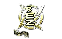 Sticker | REZ (Gold) | Paris 2023