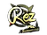 Sticker | REZ (Gold) | Stockholm 2021