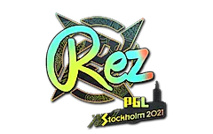 Sticker | REZ (Holo) | Stockholm 2021
