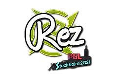 Sticker | REZ | Stockholm 2021