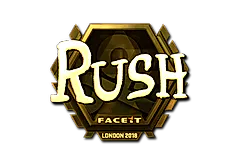Sticker | RUSH (Gold) | London 2018