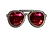 Sticker | Red Shades (Foil)