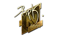 Sticker | RpK (Gold) | Boston 2018