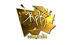 Sticker | RpK (Gold) | Cologne 2016