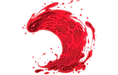 Sticker | Ruby Wave (Lenticular)