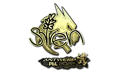 Sticker | S1ren (Gold) | Antwerp 2022