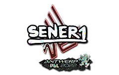 Sticker | SENER1 (Glitter) | Antwerp 2022