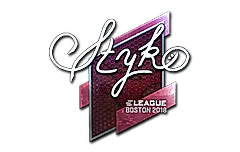 Sticker | STYKO (Foil) | Boston 2018