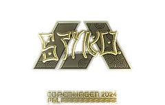 Sticker | STYKO (Gold) | Copenhagen 2024