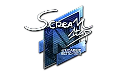 Sticker | ScreaM (Foil) | Boston 2018